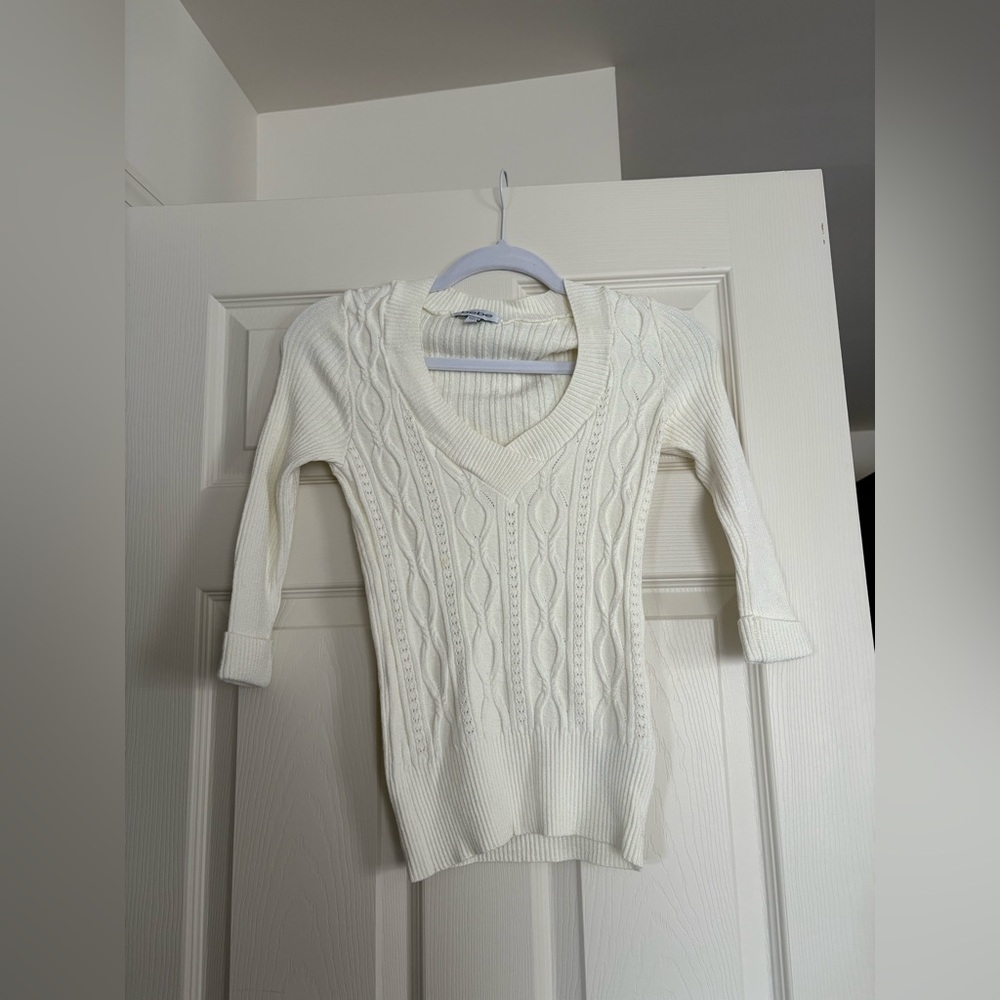 Y2K Cable knit Bebe Sweater
